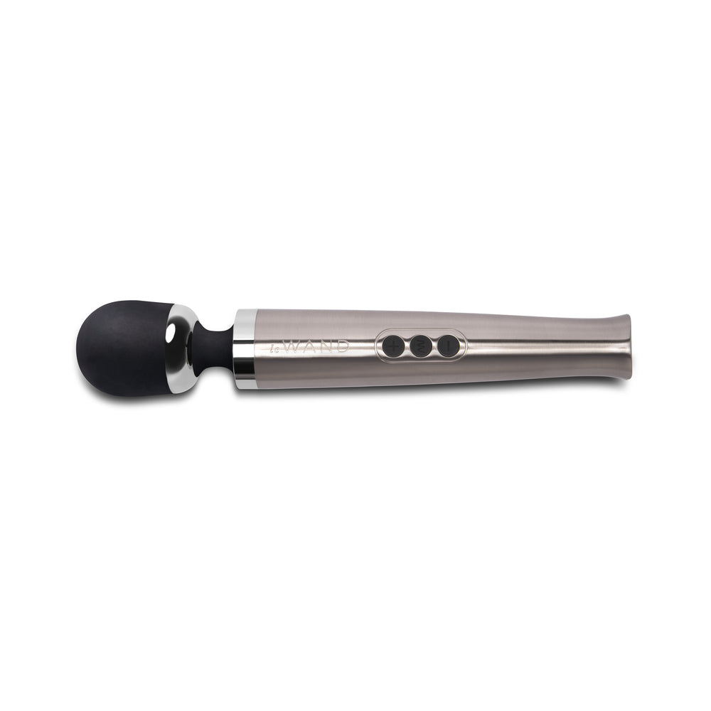 Le Wand Die Cast Rech Massager Silver