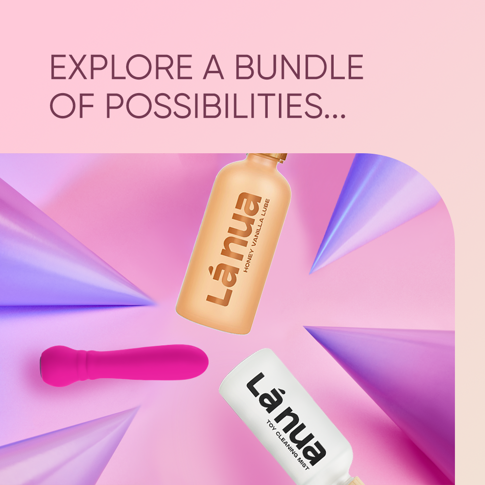 Grand Opening Bundle - Femme Funn Ultra Bullet Pink, La Nua Honey Vanilla Lube, La Nua Cleaning Mist