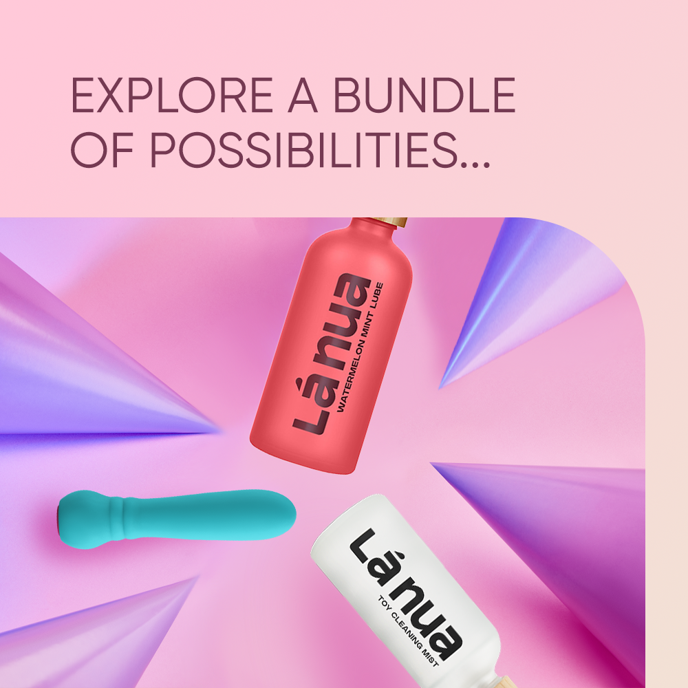 Grand Opening Bundle - Femme Funn Ultra Bullet Aqua, La Nua Watermelon Mint Lube, La Nua Cleaning Mist