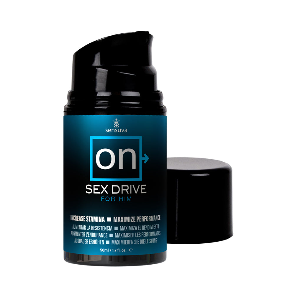 Sensuva ON Sex Drive for Him 2oz