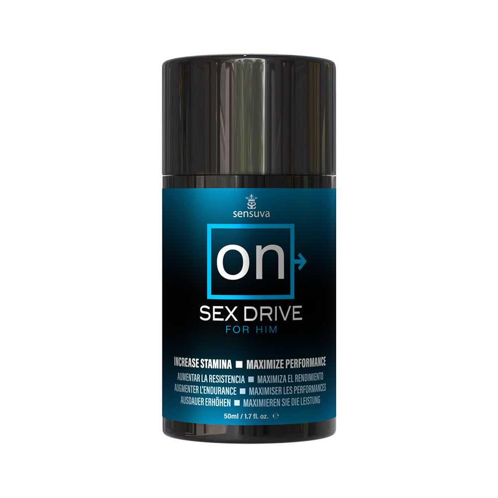 Sensuva ON Sex Drive for Him 2oz