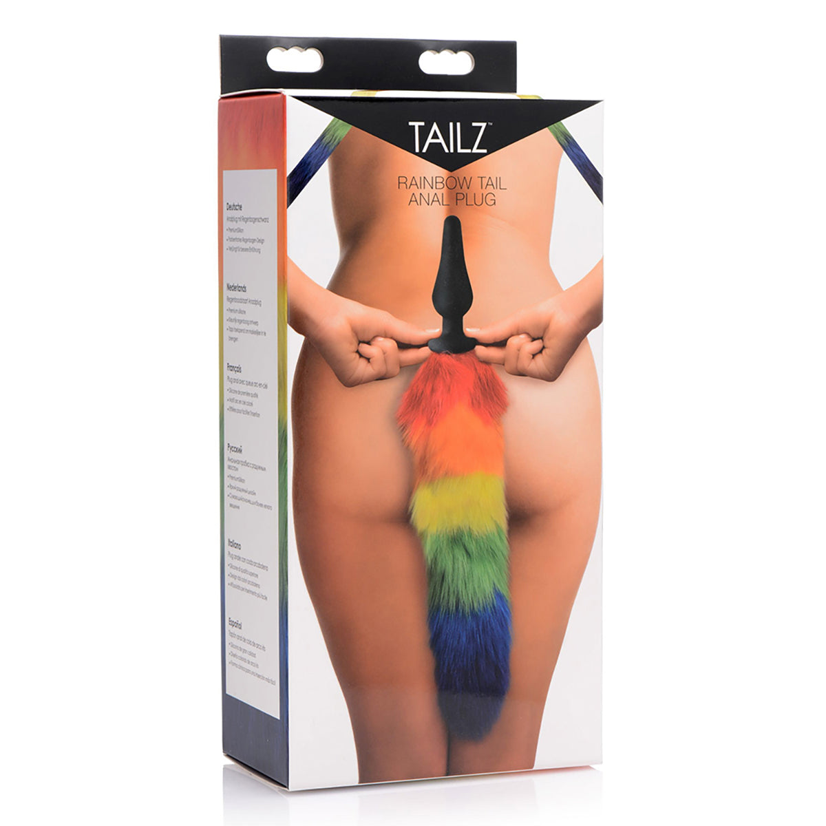 Tailz Rainbow Tail Silicone Butt Plug