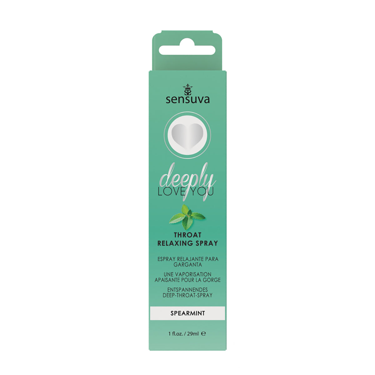 Sensuva Deeply Love You Throat Relaxing Spray Spearmint 1 oz.