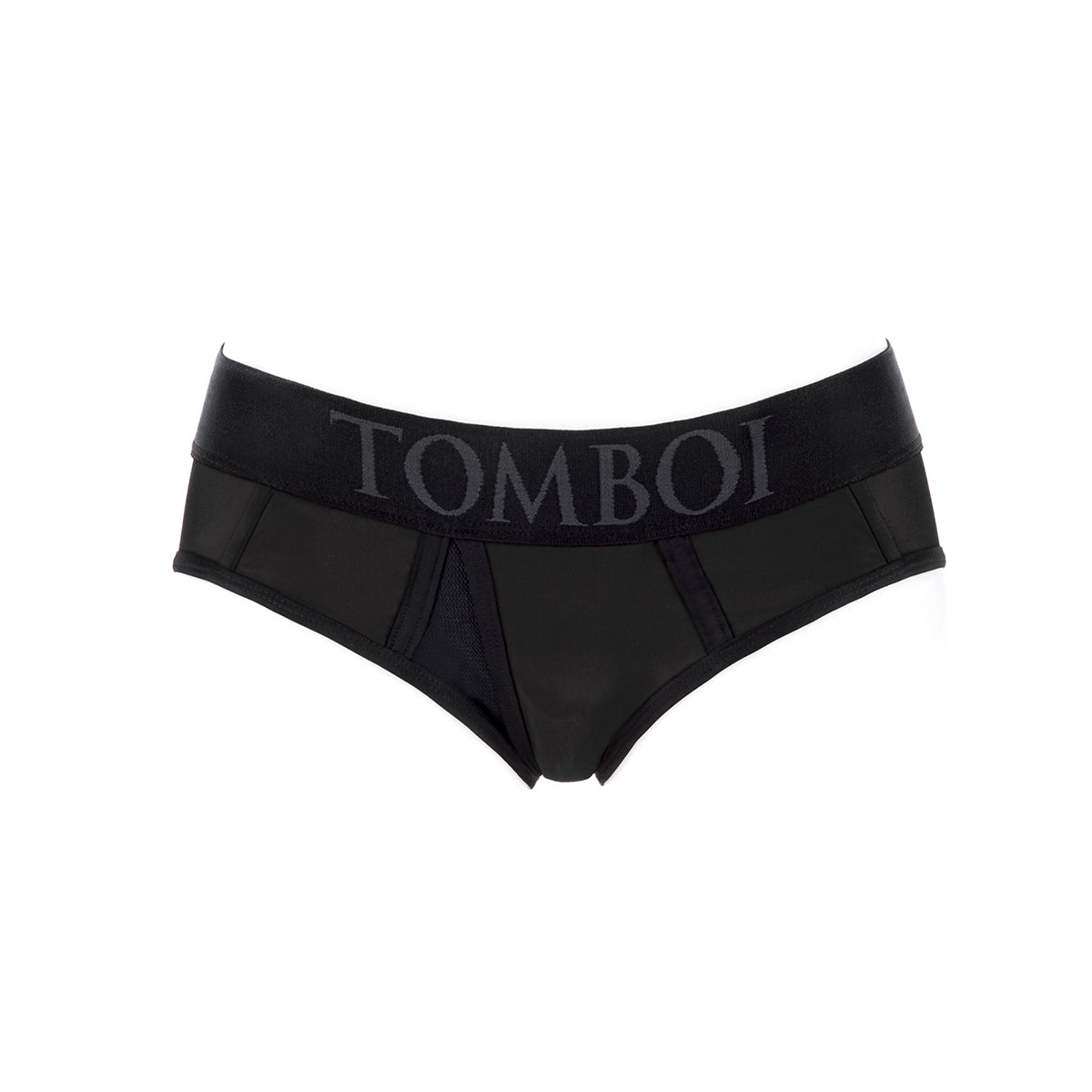 SpareParts Tomboi Cover Brief Nylon Bk S