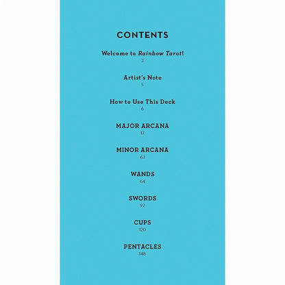 Rainbow Tarot: 78 Cards & Guidebook