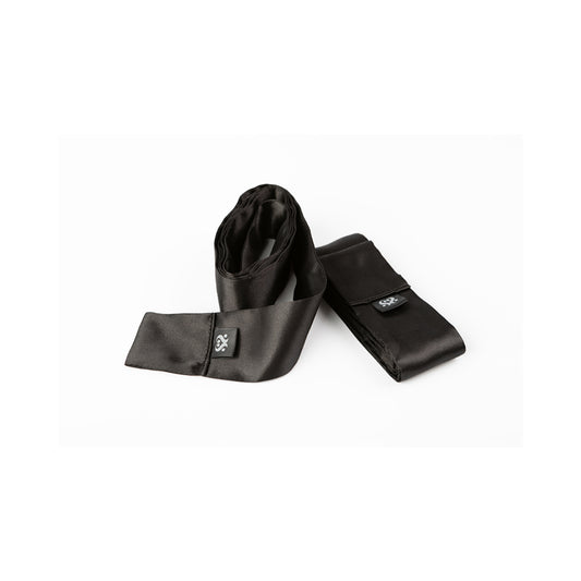 SEI MIO Nights in Tied Satin 2 x Silk Sash Restraints