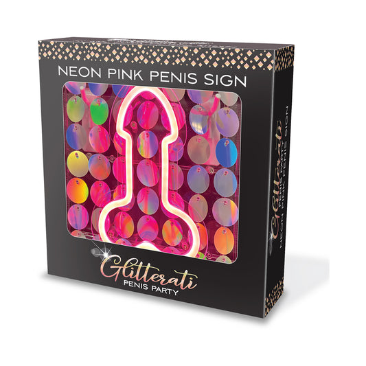 Neon Penis Light Up Sign