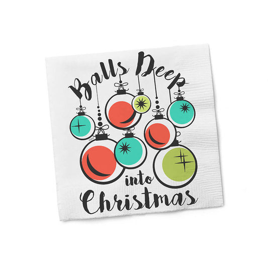 Twisted Wares Balls Deep Into Christmas Napkins