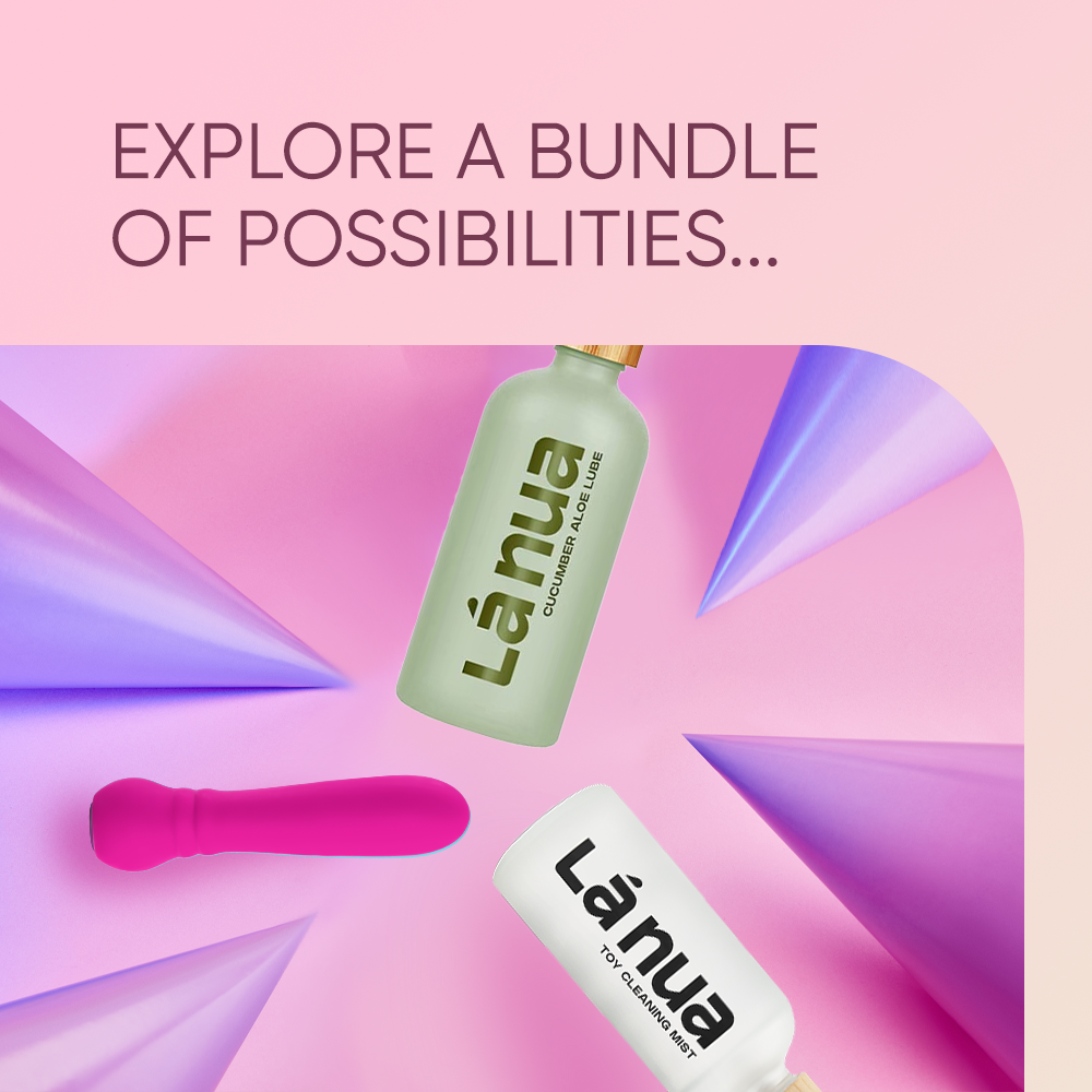 Grand Opening Bundle - Femme Funn Ultra Bullet Pink, La Nua Cucumber Aloe Lube, La Nua Cleaning Mist