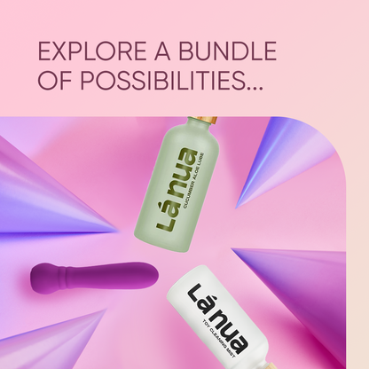 Grand Opening Bundle - Femme Funn Ultra Bullet Purple, La Nua Cucumber Aloe Lube, La Nua Cleaning Mist