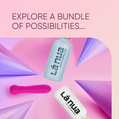 Grand Opening Bundle - Femme Funn Ultra Bullet Pink, La Nua Unflavored Water Lube, La Nua Cleaning Mist