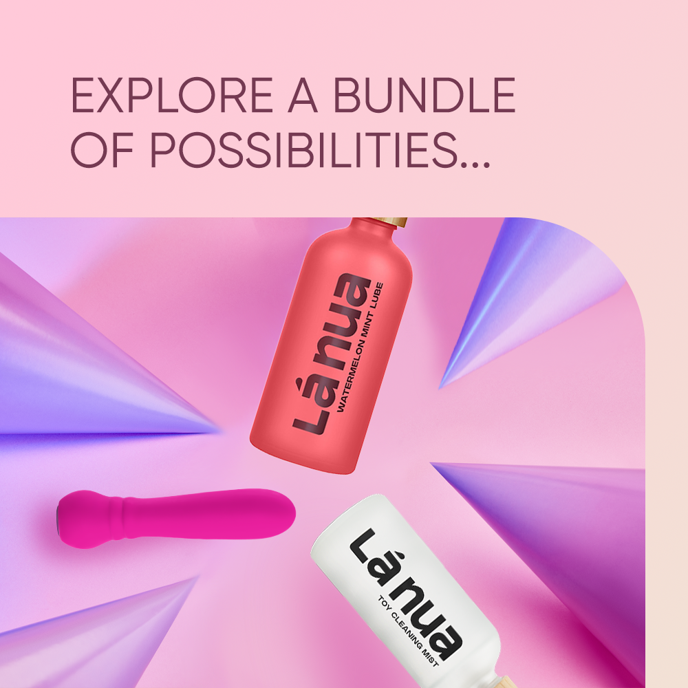 Grand Opening Bundle - Femme Funn Ultra Bullet Pink, La Nua Watermelon Mint Lube, La Nua Cleaning Mist