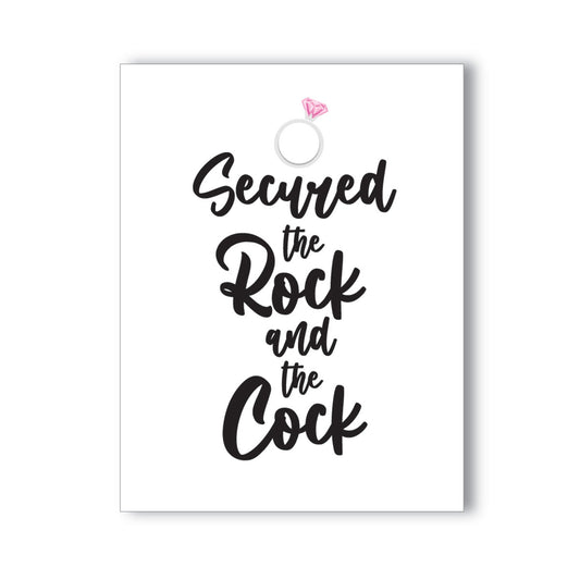 Secured Rock & Cock Naughty Kard