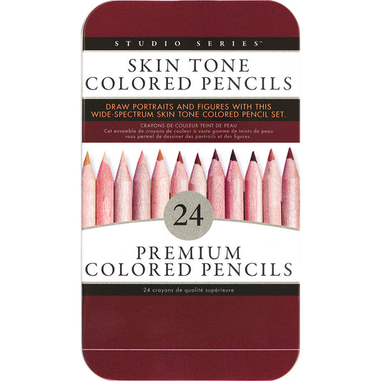Skin Tone Colored Pencils 24pk
