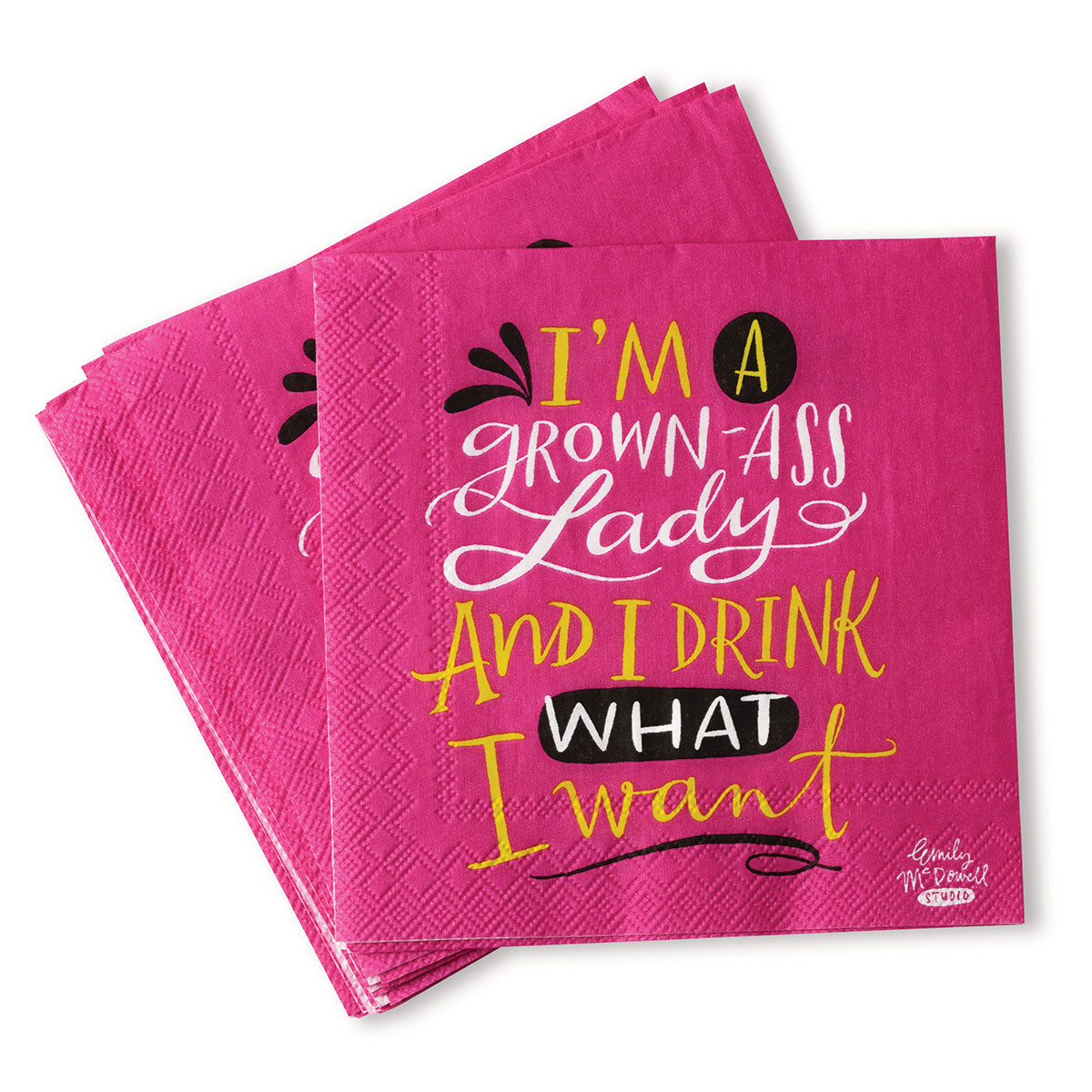 I'm A Grown Ass Lady Napkins