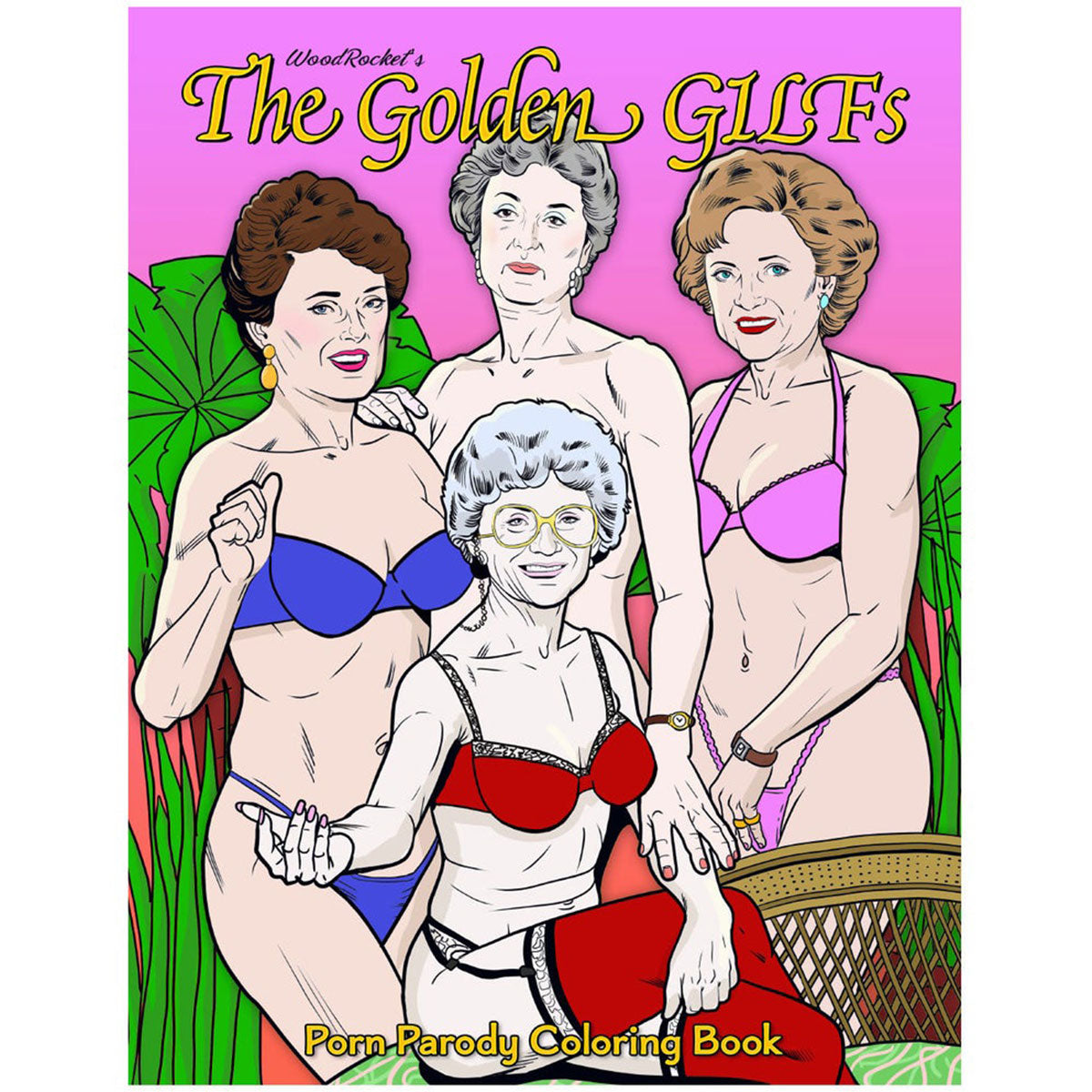 Wood Rocket The Golden Gilfs Coloring Book