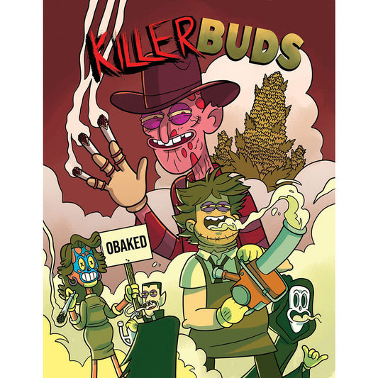 Wood Rocket Killer Buds Coloring Book