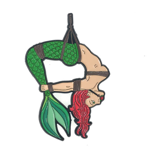 Geeky & Kinky Green Tail Mermaid Pin