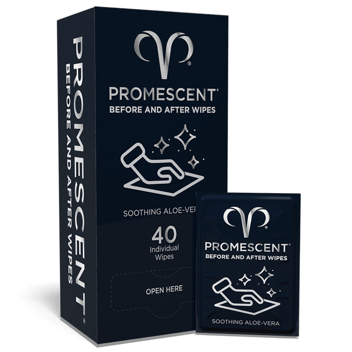 Promescent Before & After Wipes 40ct