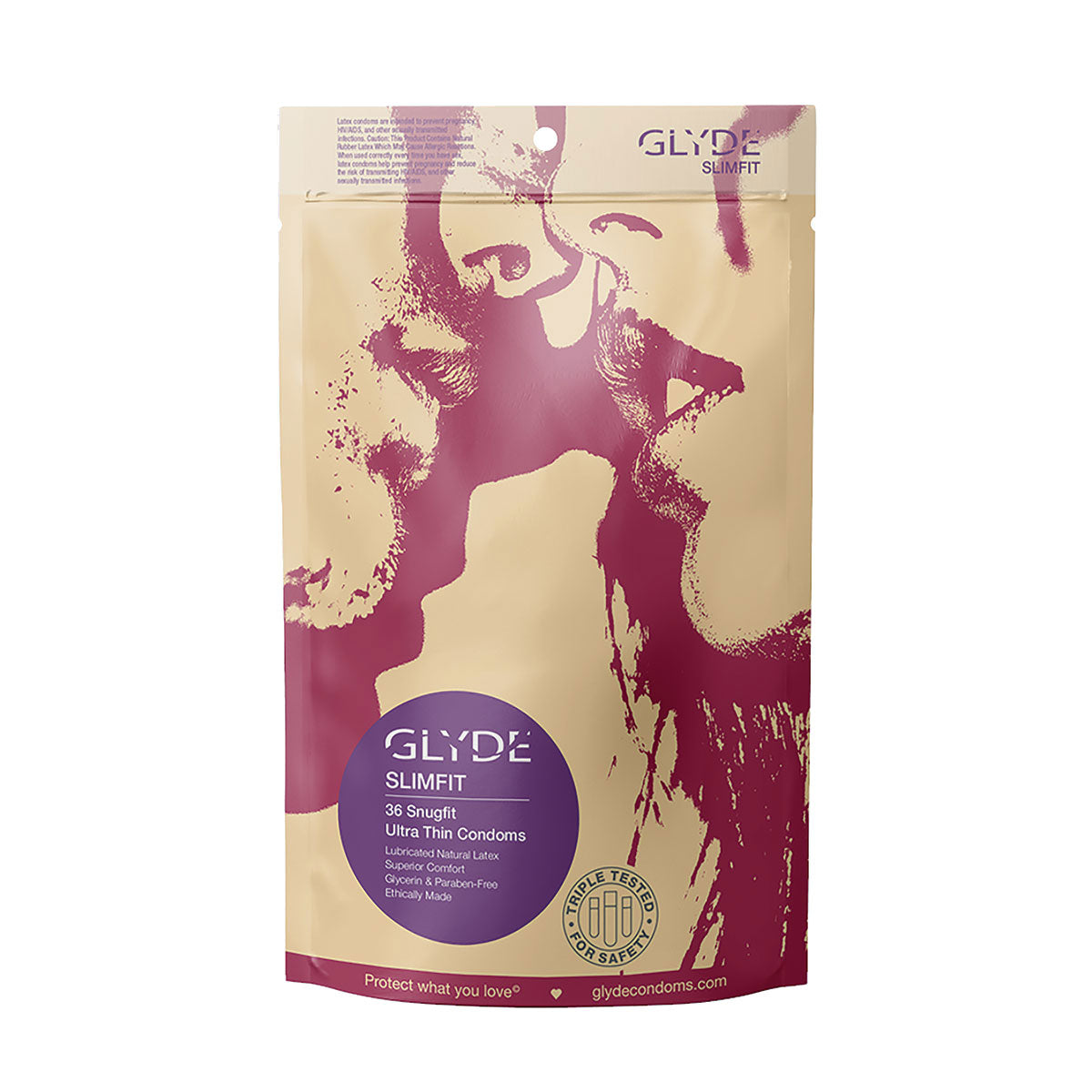 Glyde Slimfit Condoms 36pk