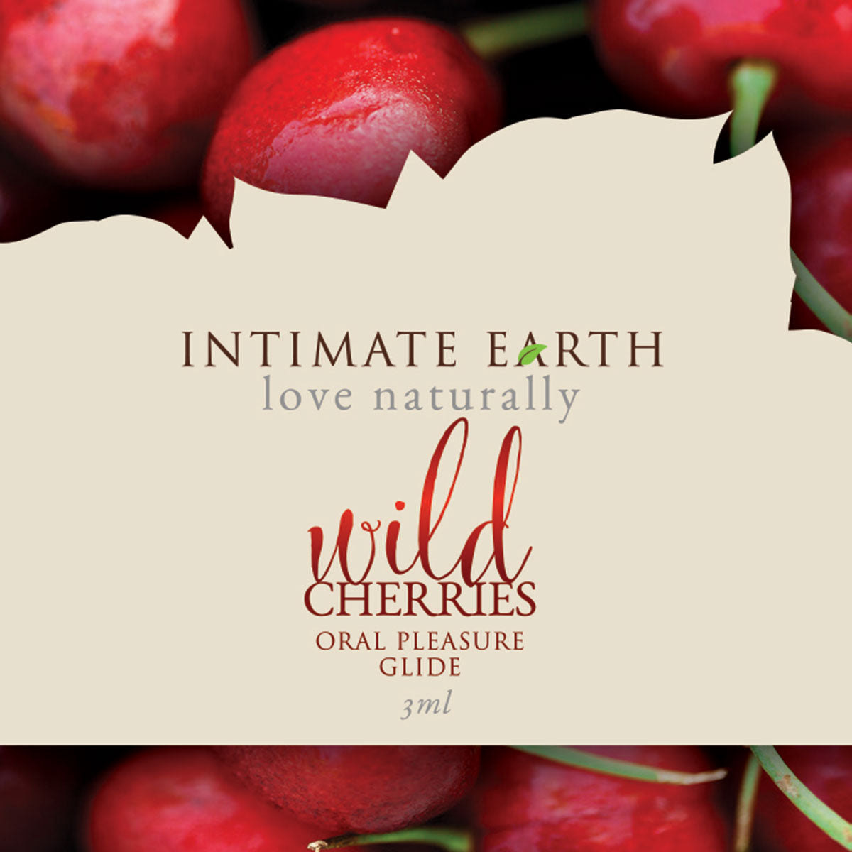 Intimate Earth Flavored Glide - Wild Cherries Foils 48ct