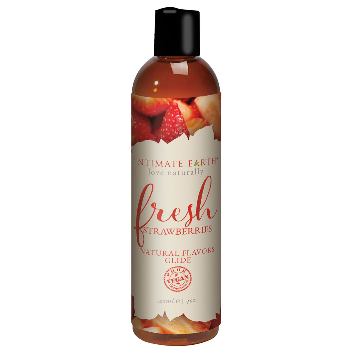 Intimate Earth Flavored Glide - Fresh Strawberries 4oz