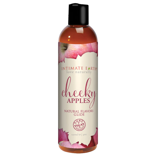 Intimate Earth Flavored Glide - Cheeky Apples 4oz