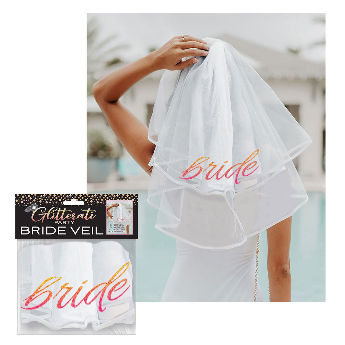 Glitterati Bride Veil