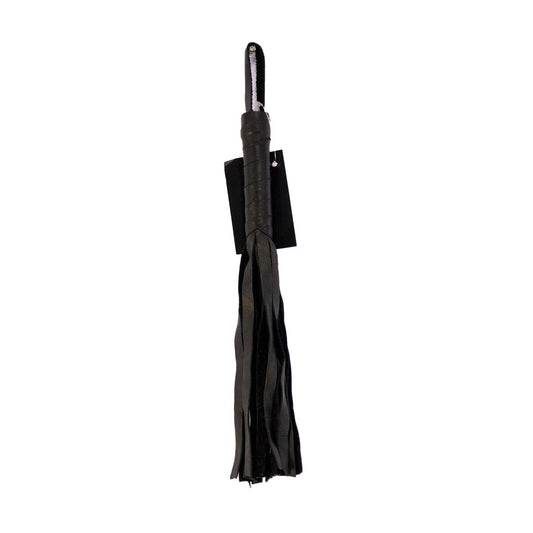 Soft Flogger 12" - Black