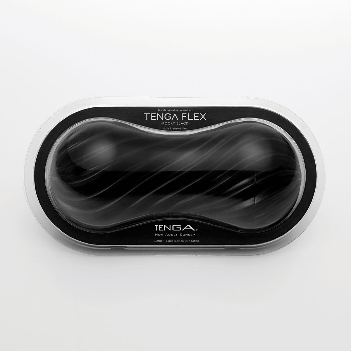 TENGA Flex - Rocky Black