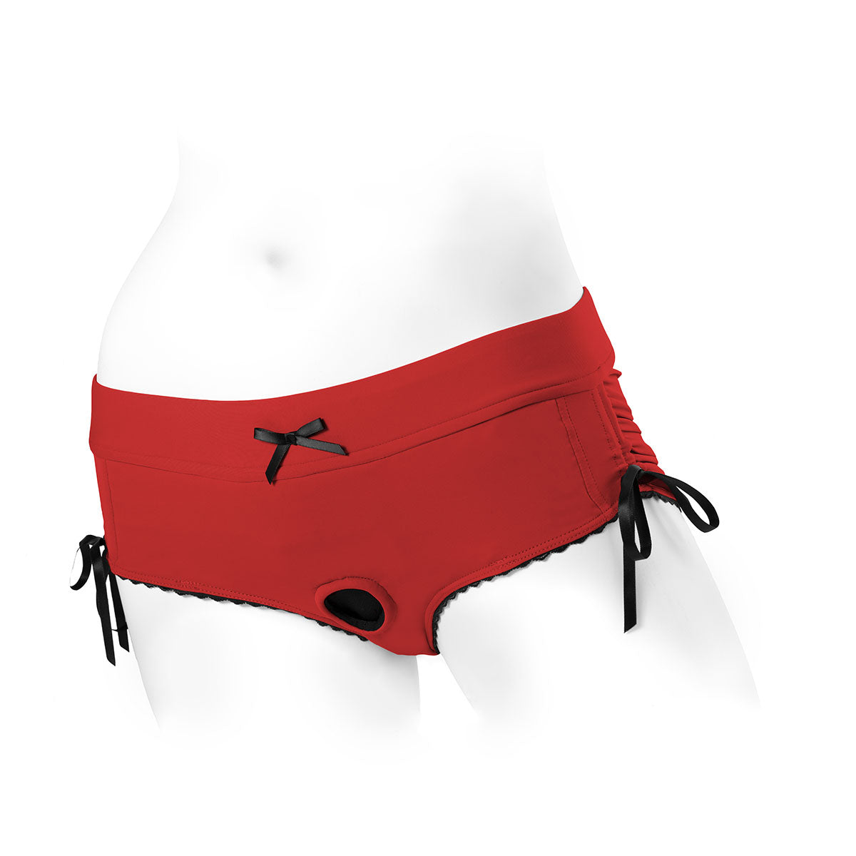 SpareParts Sasha Harness Red/Black Nylon - Small