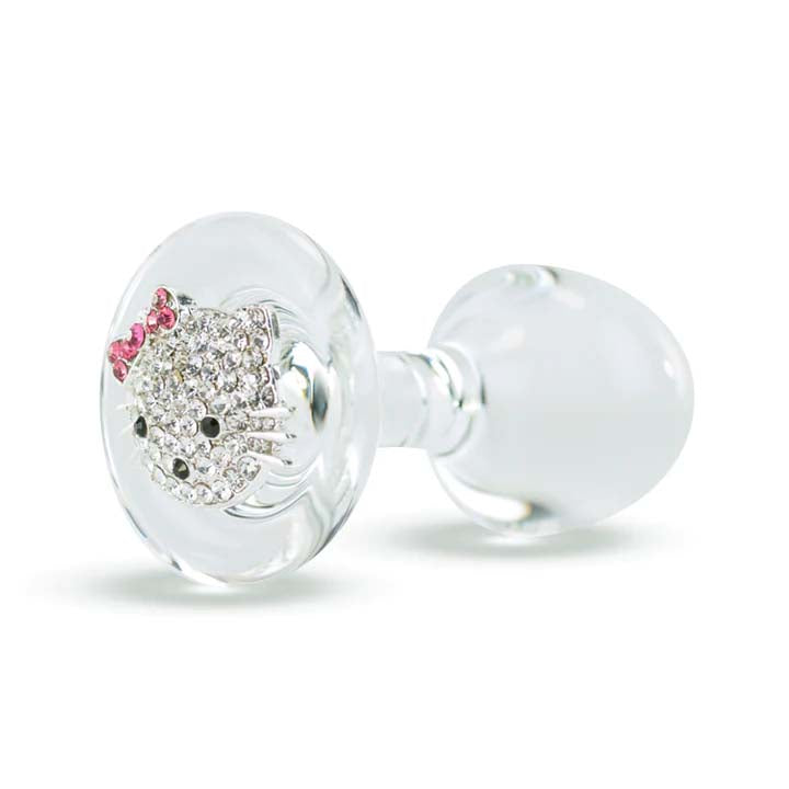 Crystal Delights Kitty Plug - Clear