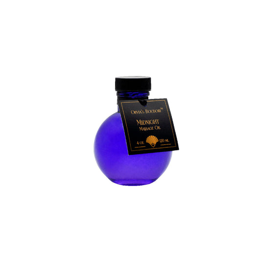 Olivia's Boudoir Massage Oil Midnight 4oz. 